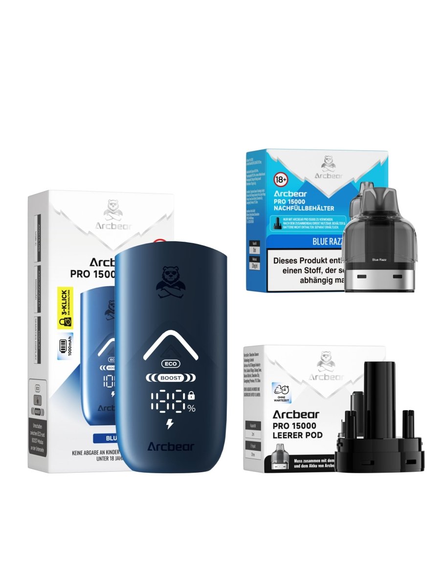 Arcbear Pro 15000 Starter - Kit - Vapechamp.de