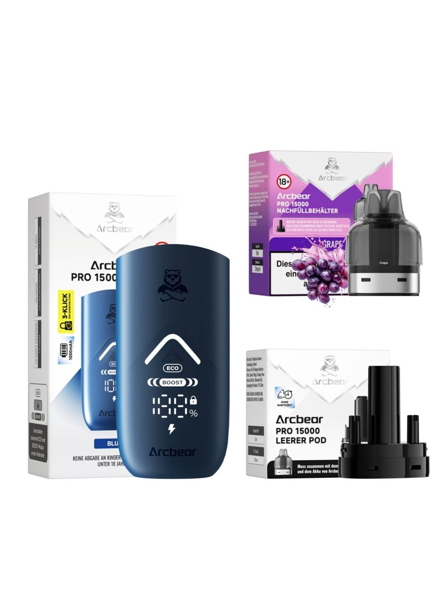 Arcbear Pro 15000 Starter - Kit - Vapechamp.de
