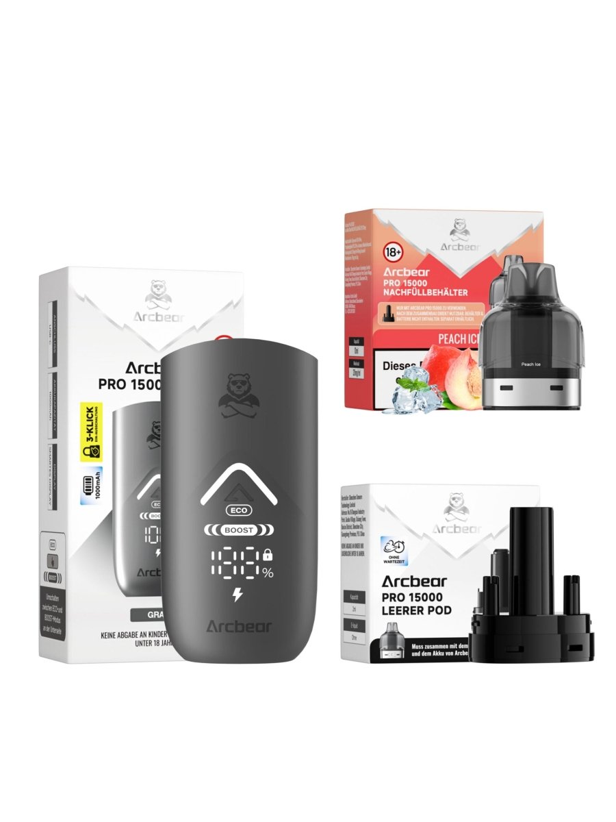 Arcbear Pro 15000 Starter - Kit - Vapechamp.de