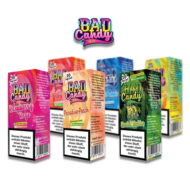 Bad Candy - Nikotinsalz Liquids Vapechamp.de