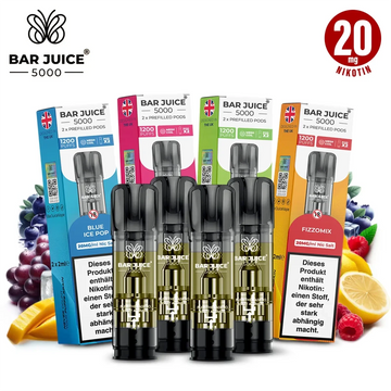 Bar Juice Pods 2er Pack – 20mg Nikotinsalz