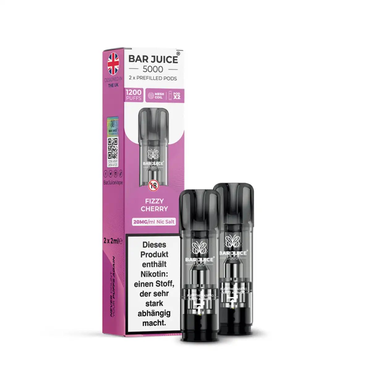 Bar Juice Pods 2er Pack – 20mg Nikotinsalz - Vapechamp.de