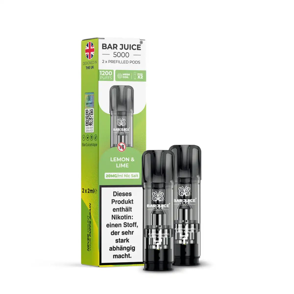 Bar Juice Pods 2er Pack – 20mg Nikotinsalz - Vapechamp.de