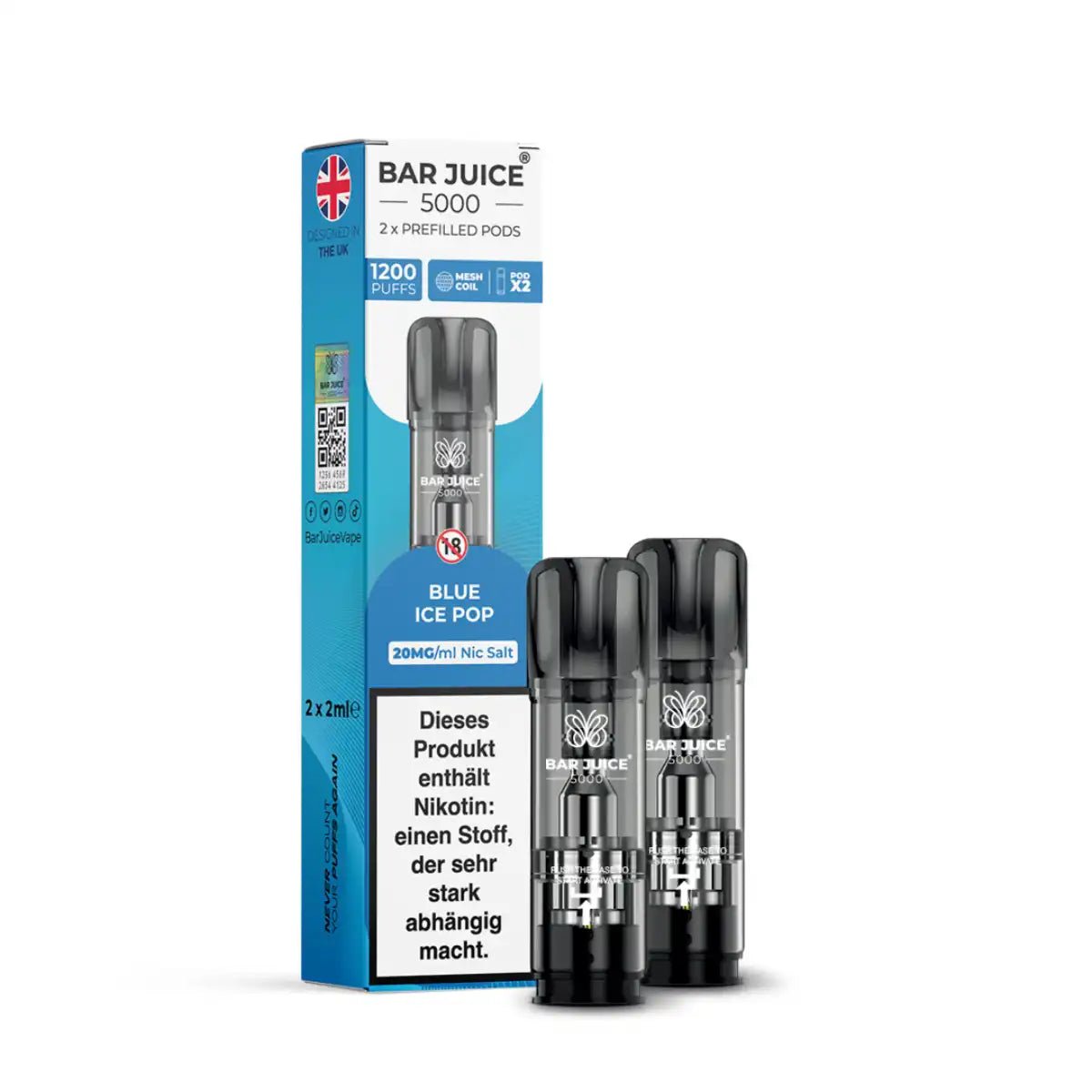 Bar Juice Pods 2er Pack – 20mg Nikotinsalz - Vapechamp.de