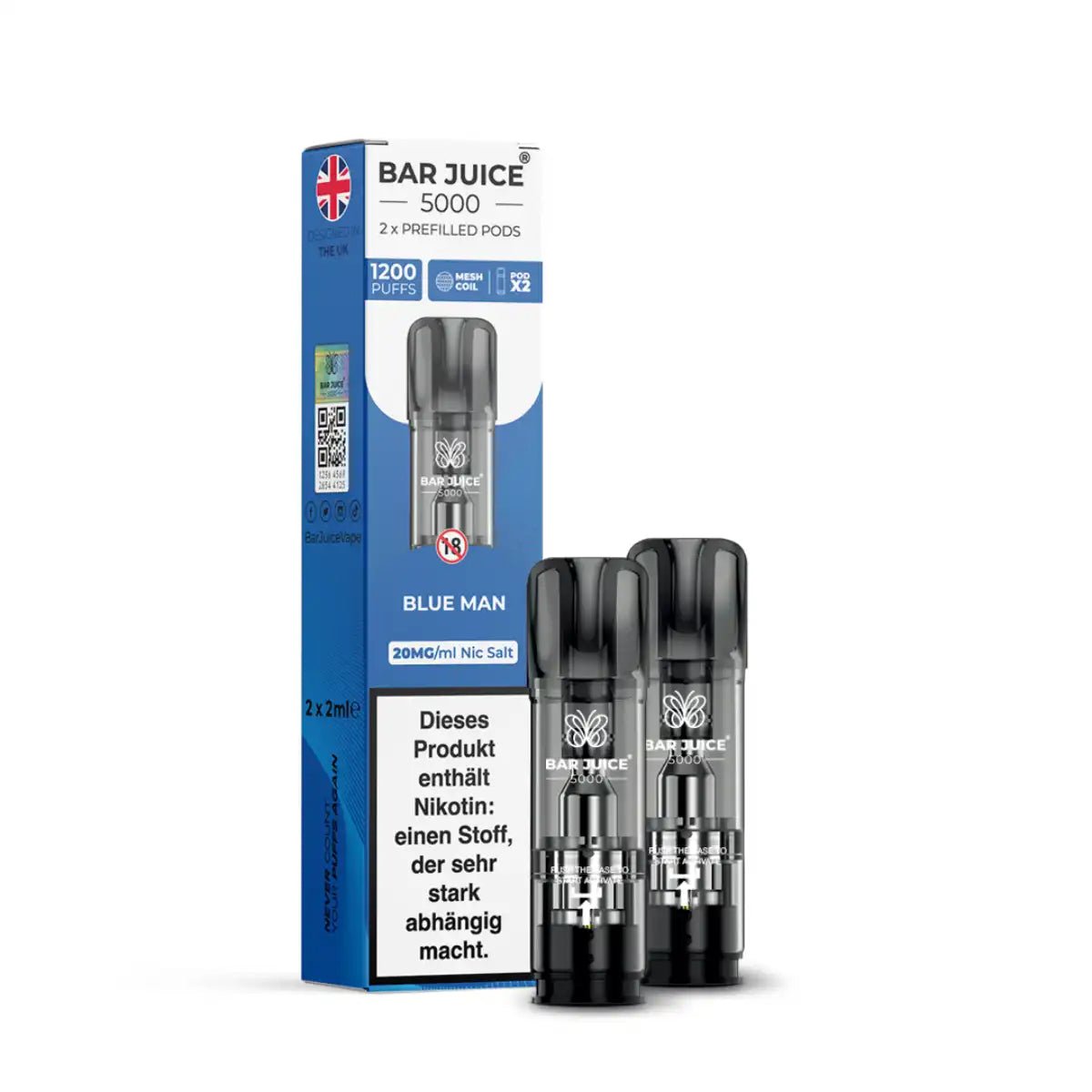 Bar Juice Pods 2er Pack – 20mg Nikotinsalz - Vapechamp.de