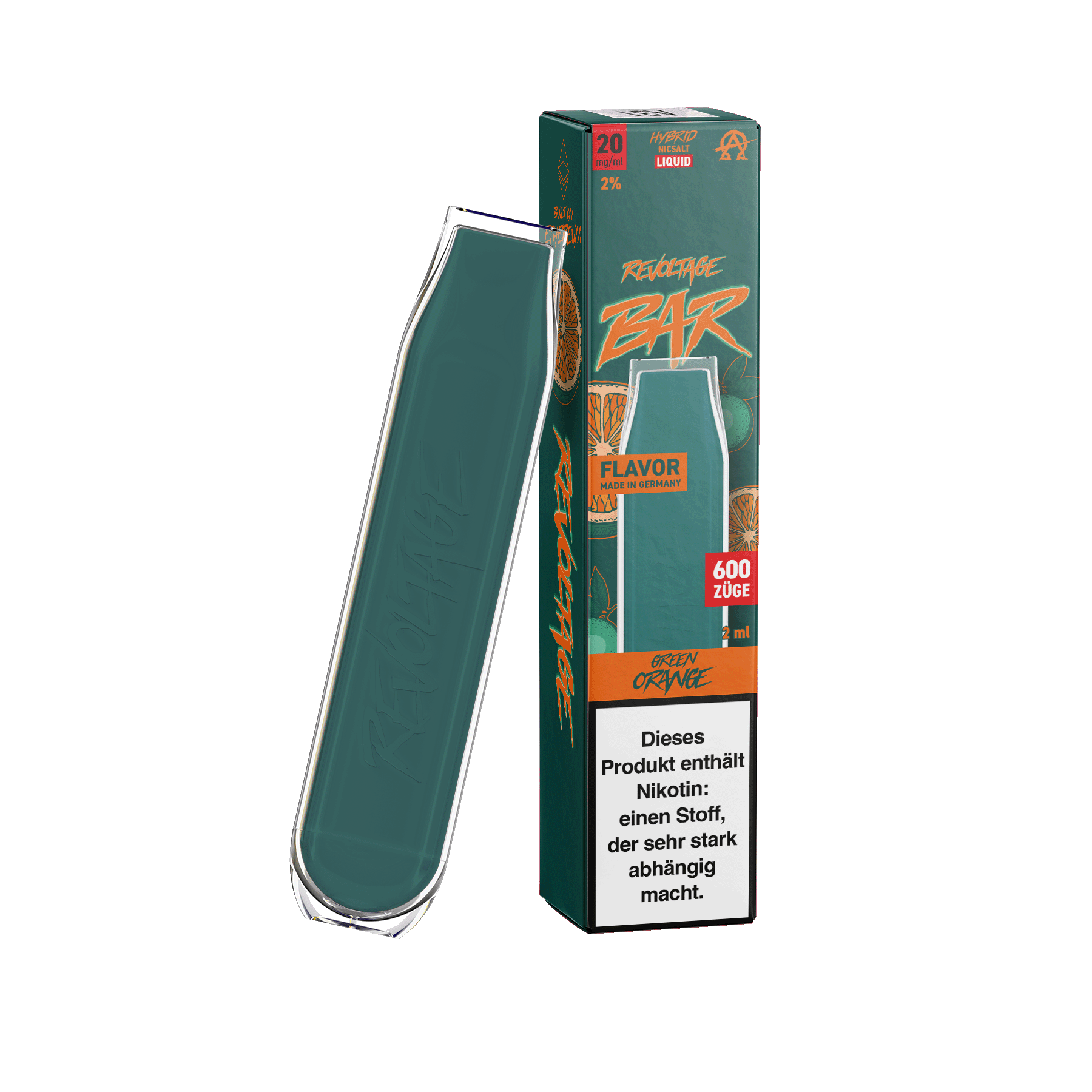 Revoltage Bar Green Orange