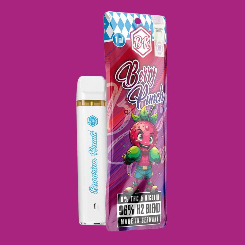 Bavarian Krauts H2 Blend Vape - Berry Punch 1ml Vapechamp.de