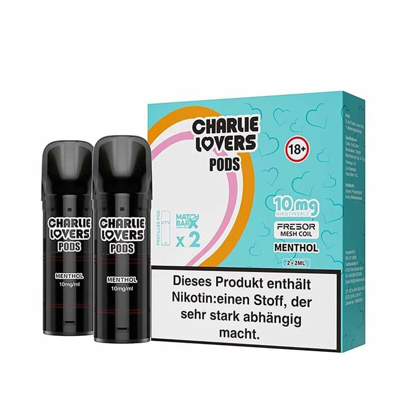 Charlie Lovers Pods Menthol
