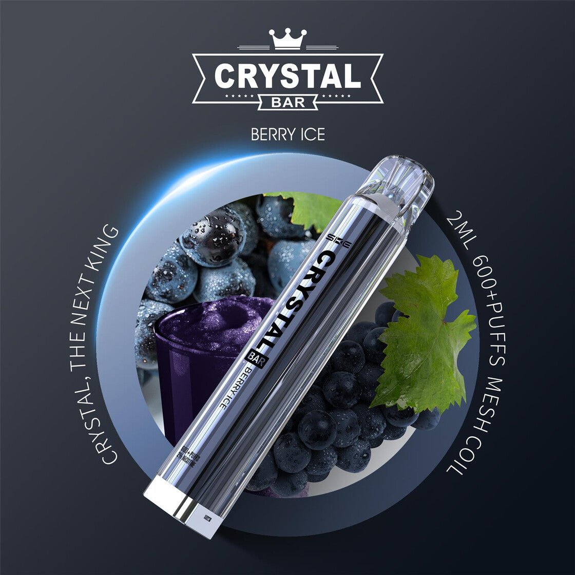 Crystal Bar Berry Ice - Vapechamp.de