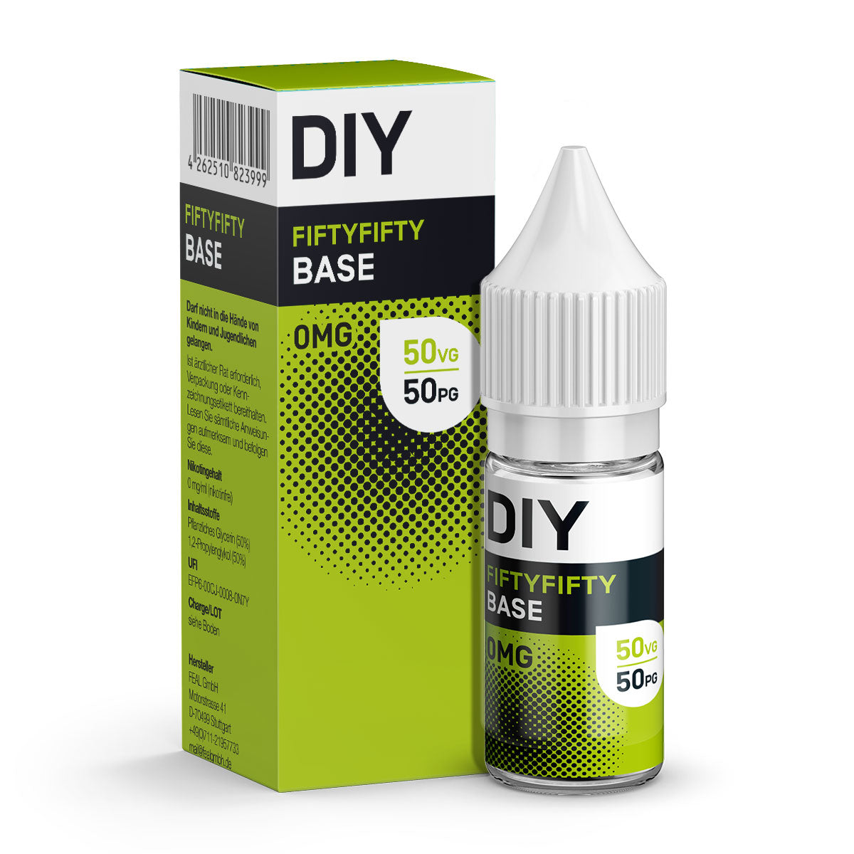 DIY Base 50/50 und 70/30 10 ml, 50 VG / 50 PG