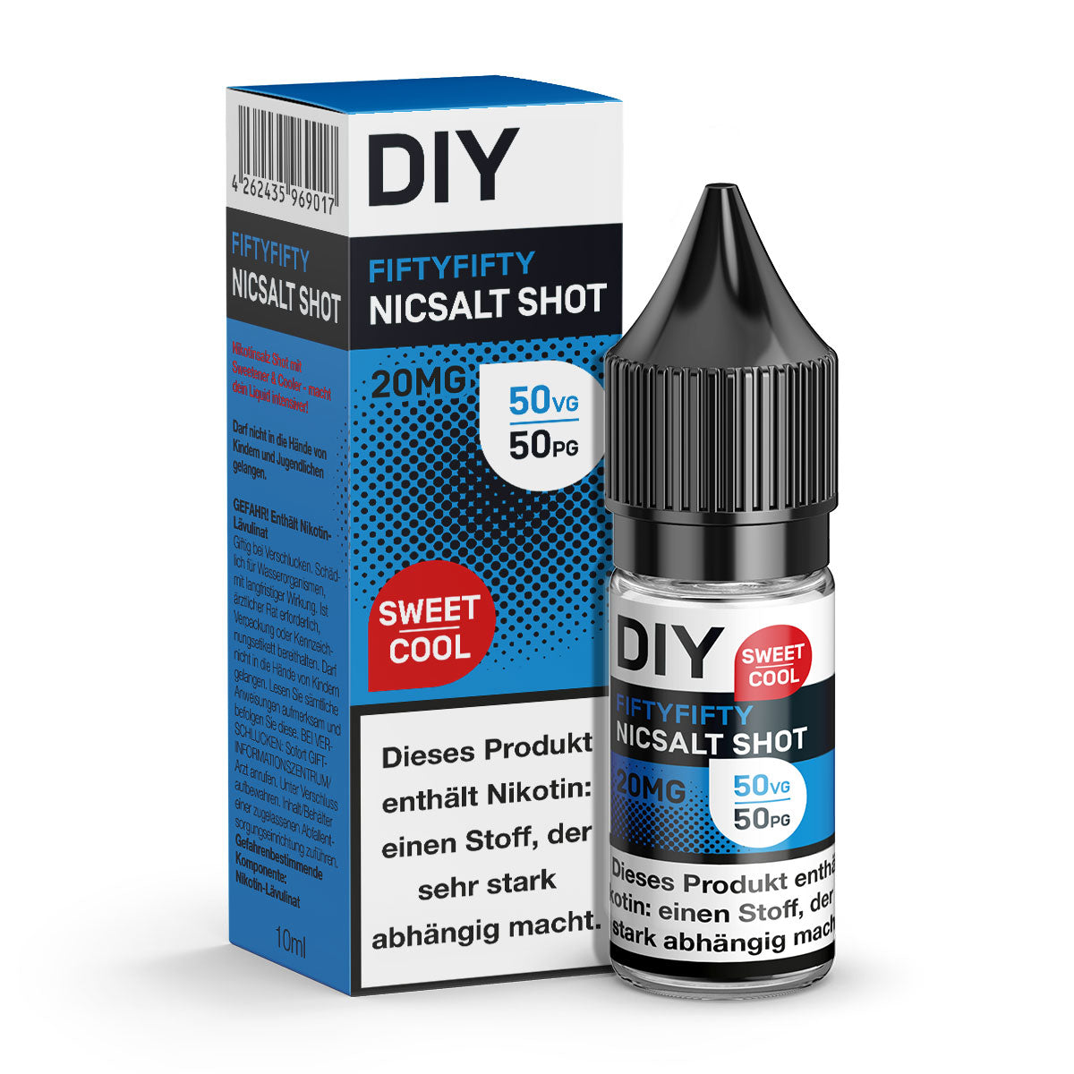 Nikotinsalz Shot 20 mg/ml Sweet & Cool