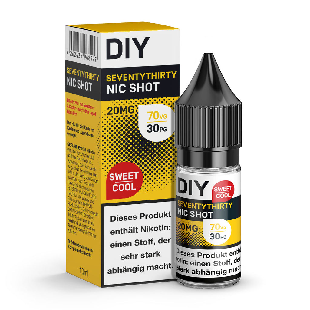 Nikotin Shot 20 mg/ml Sweet & Cool, 70 VG / 30 PG