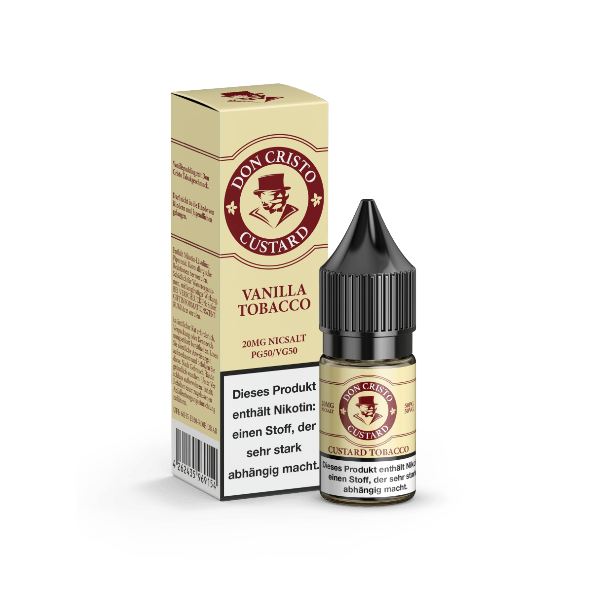 Don Cristo Nikotinsalz - Liquid 20mg/ml - Vapechamp.de
