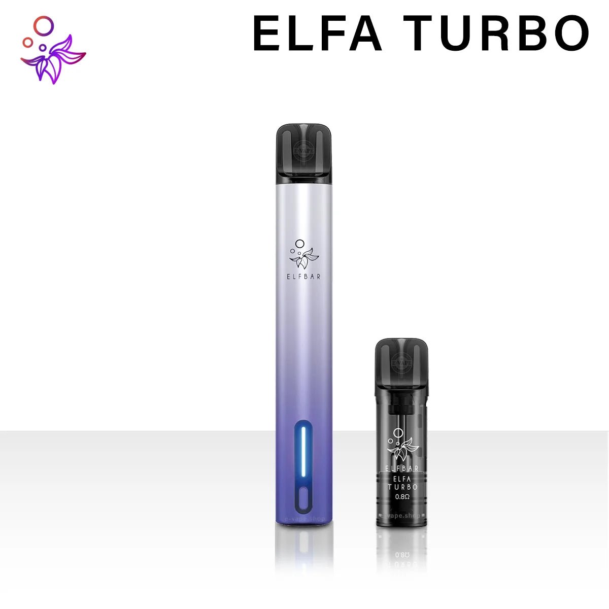 ELFA Akku Turbo mit Geschmacksboost von Elfbar - Vapechamp.de