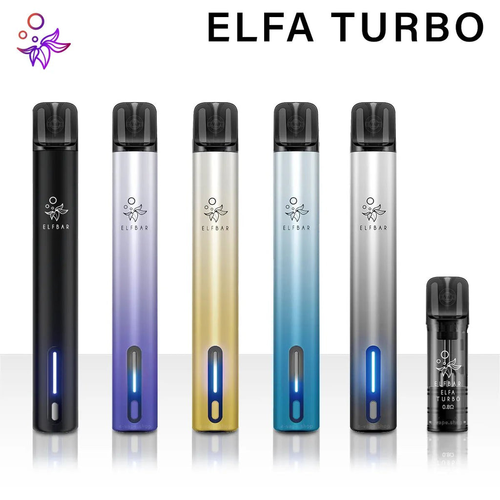 ELFA Akku Turbo mit Geschmacksboost von Elfbar - Vapechamp.de