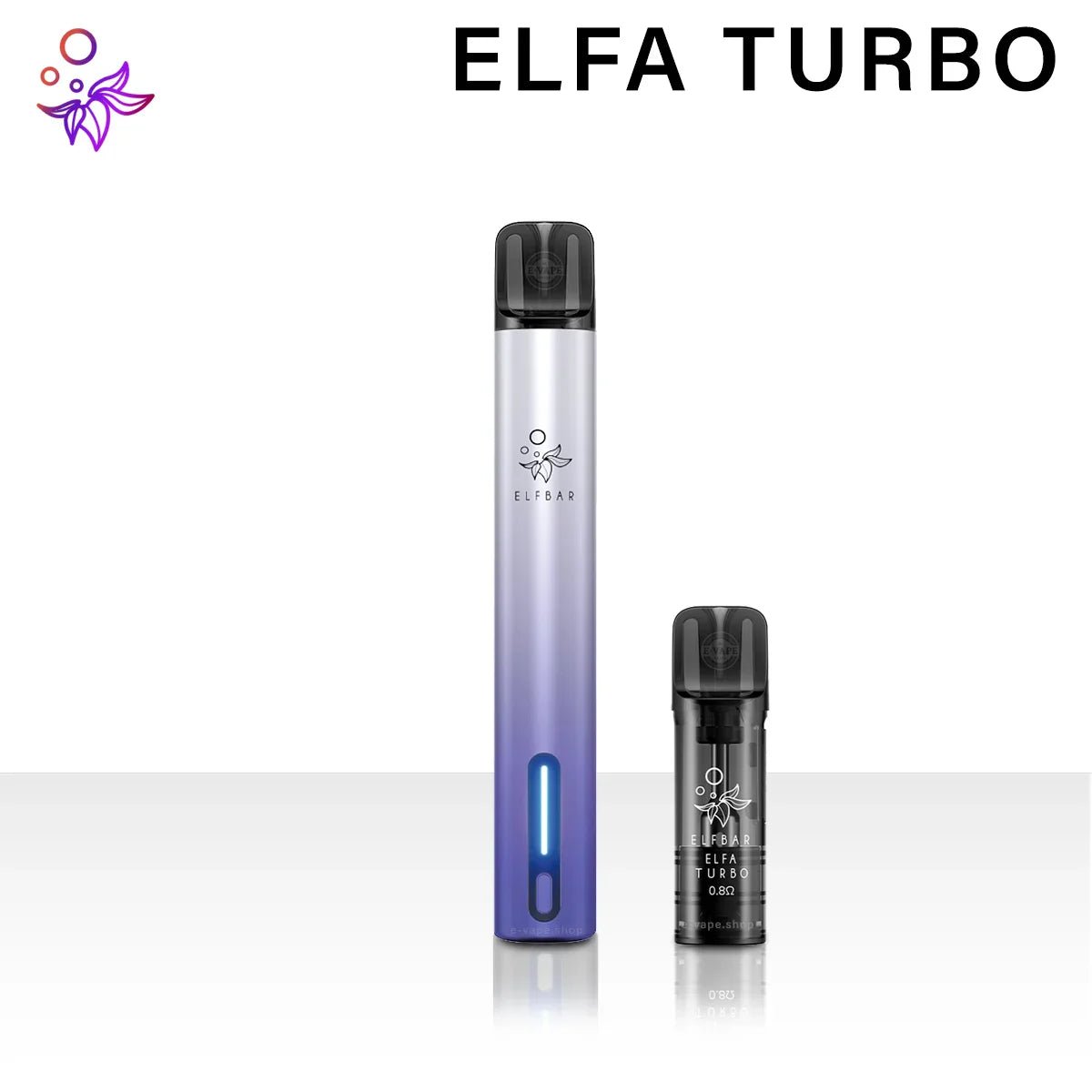 ELFA Akku Turbo mit Geschmacksboost von Elfbar - Vapechamp.de