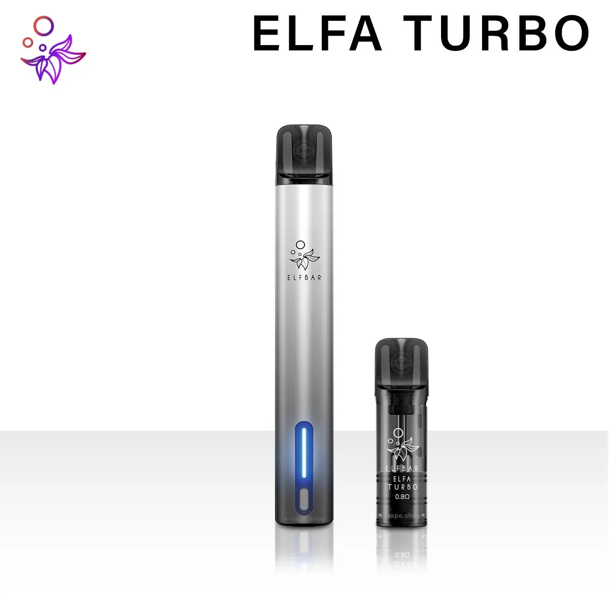 Elfbar ELFA Turbo 550mAh Akku mit Turbo-Taste | Vapechamp.de Elfbar ELFA Turbo 550mAh Akku mit Turbo-Taste | Vapechamp.de