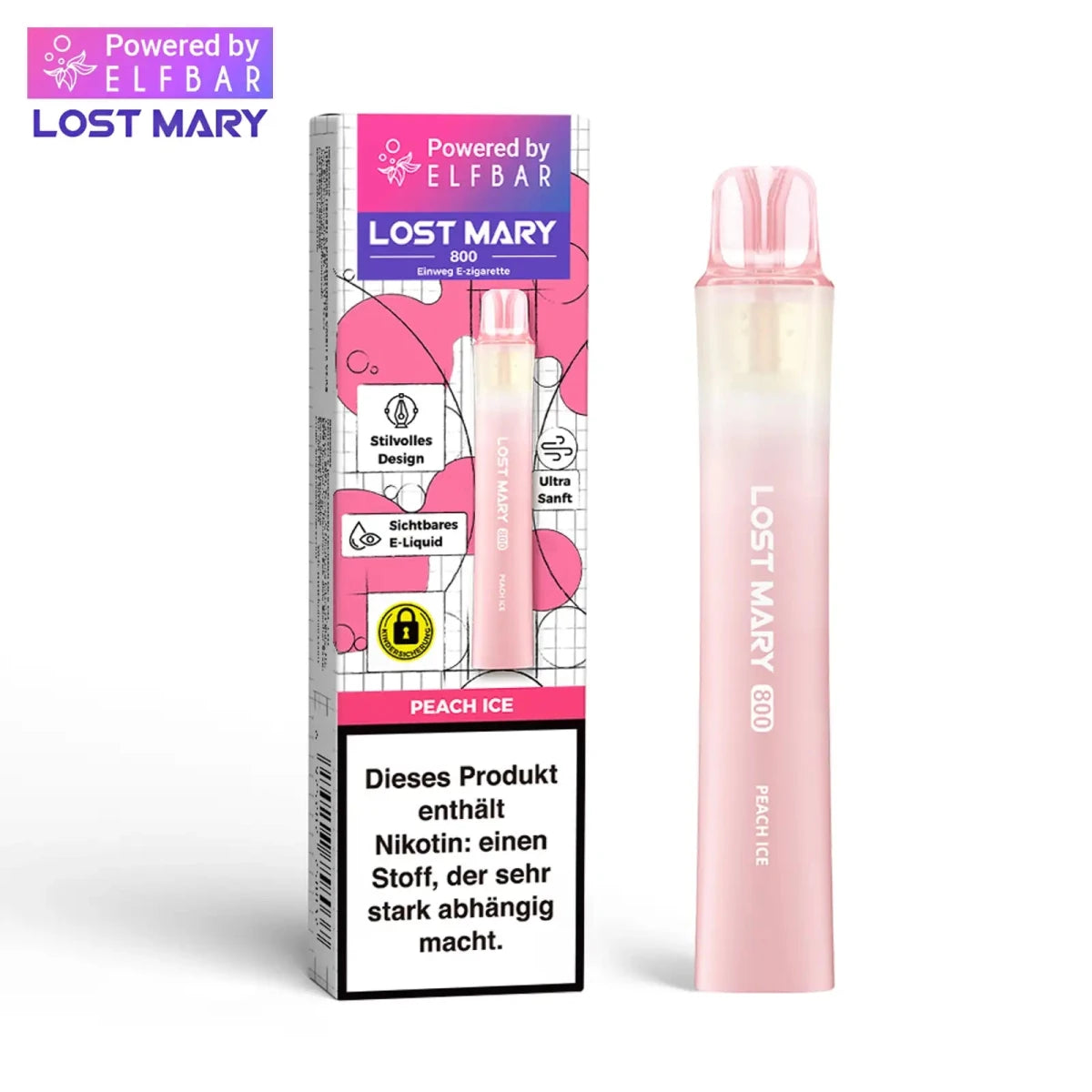elfbar elfa master akku Lost Mary BM600 Cotton Candy Ice main image 0
