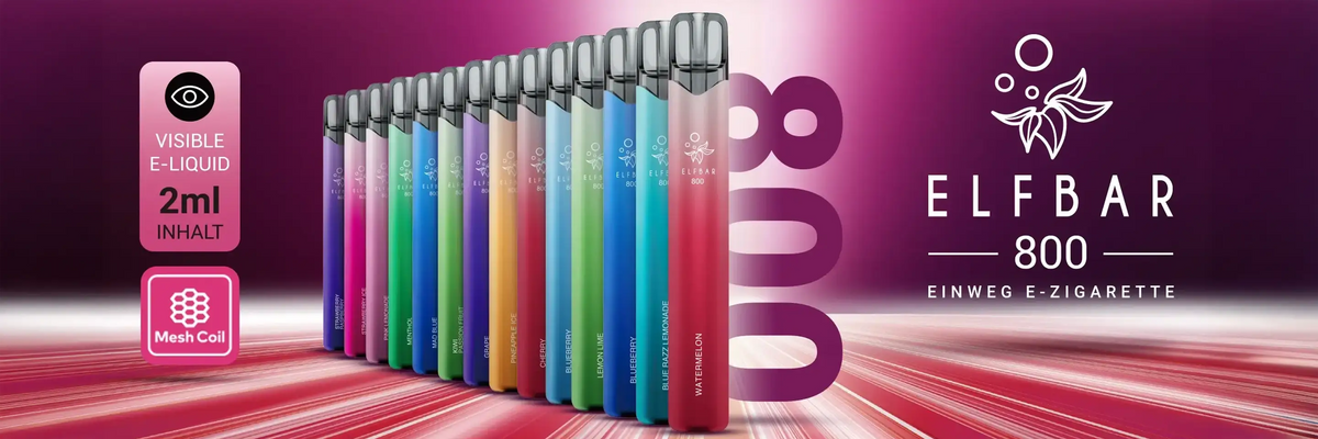 Elfbar 800 – 20 mg/ml und nikotinfrei