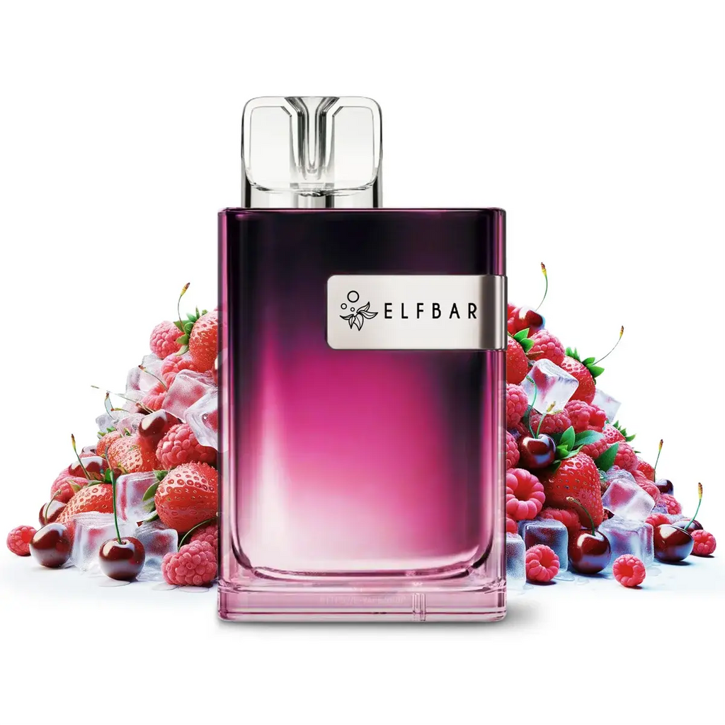 Elfbar CR600 Strawberry Raspberry Cherry 20mg - Vapechamp.de