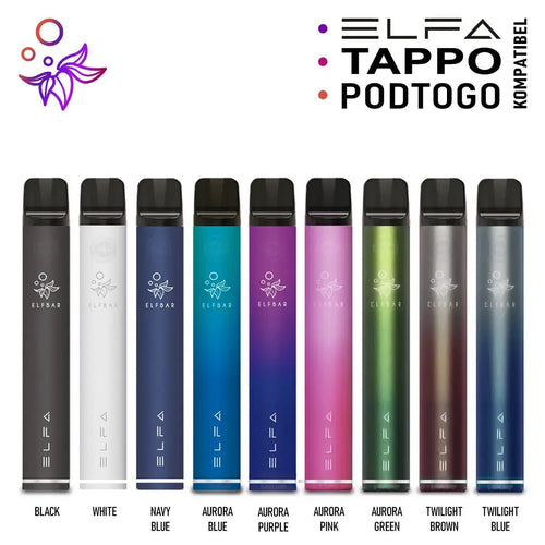 Elfbar Pods ELFA Akku Basis 500 mAh USB-C – Mehrweg