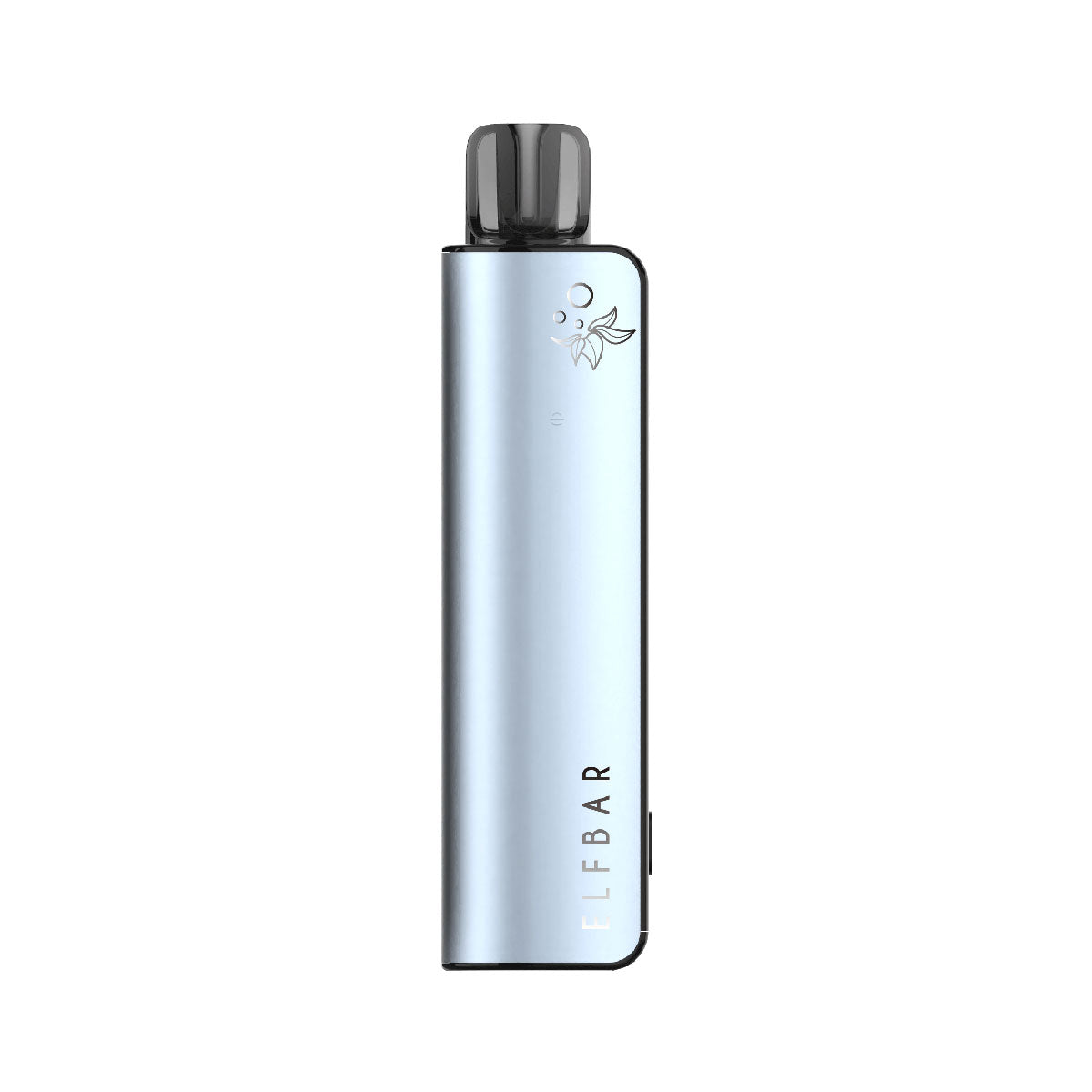 Elfbar ELFA Master 850mAh Akku mit Watt-Einstellung – Glacier blue Rückseite