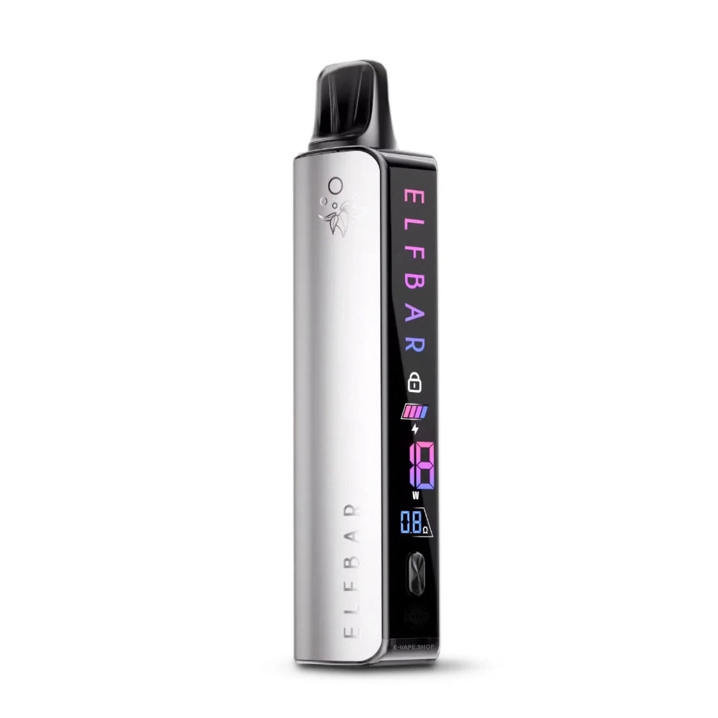 Elfbar ELFA Master 850mAh Akku mit Geschmackseinstellung – Lunar silver