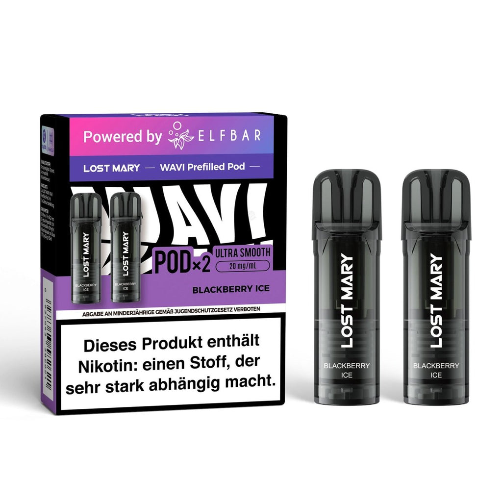 Elfbar ELFA Pods Lost Mary Wavi 20mg/ml 2 Stk. – Blackberry Ice