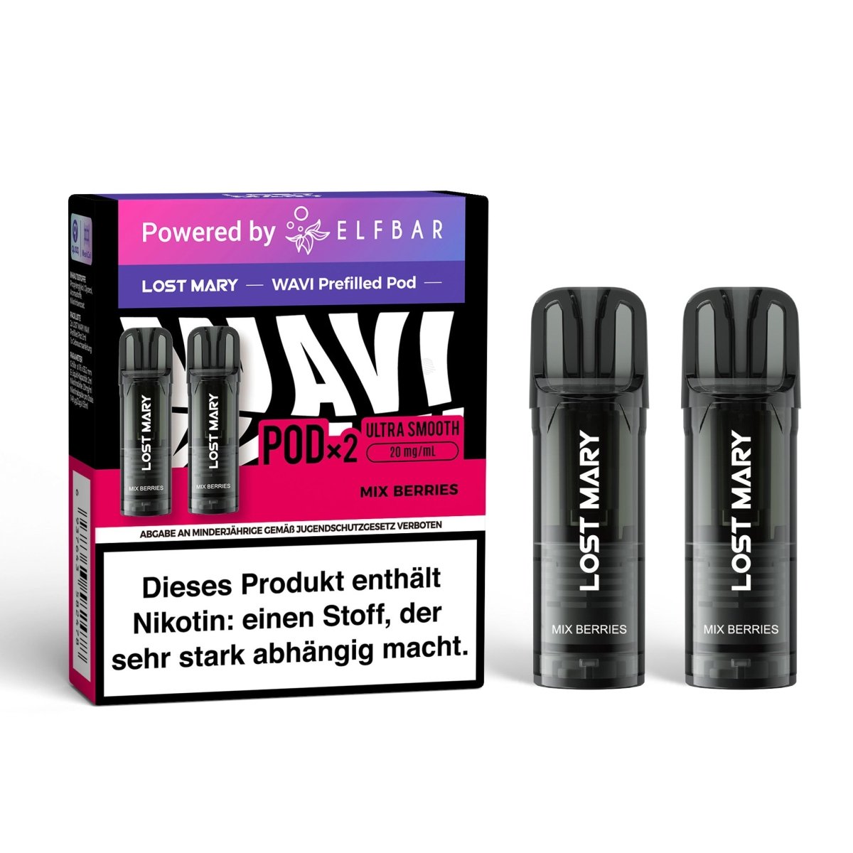 Elfbar ELFA Pods Lost Mary Wavi - Vapechamp.de
