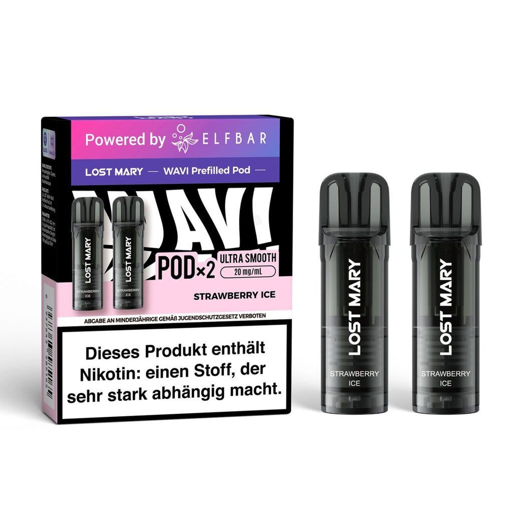 Elfbar ELFA Pods Lost Mary Wavi 20mg/ml 2 Stk. – Strawberry Ice