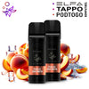 Peach Ice Pods für Elfbar Elfa, Tappo