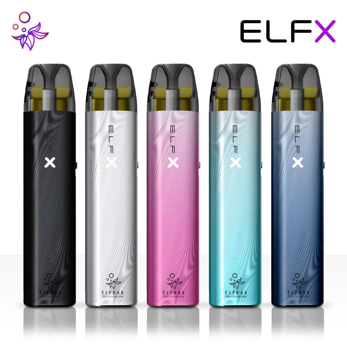 Elfbar ElfX Pod Kit Set - 1000 mAh Akku - wiederbefüllbar - Vapechamp.de
