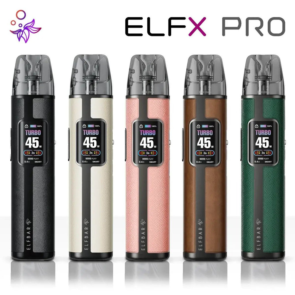 Elfbar ELFX Pro - 45W, 1200 mAh Akku & Dual Mesh Pods - Vapechamp.de