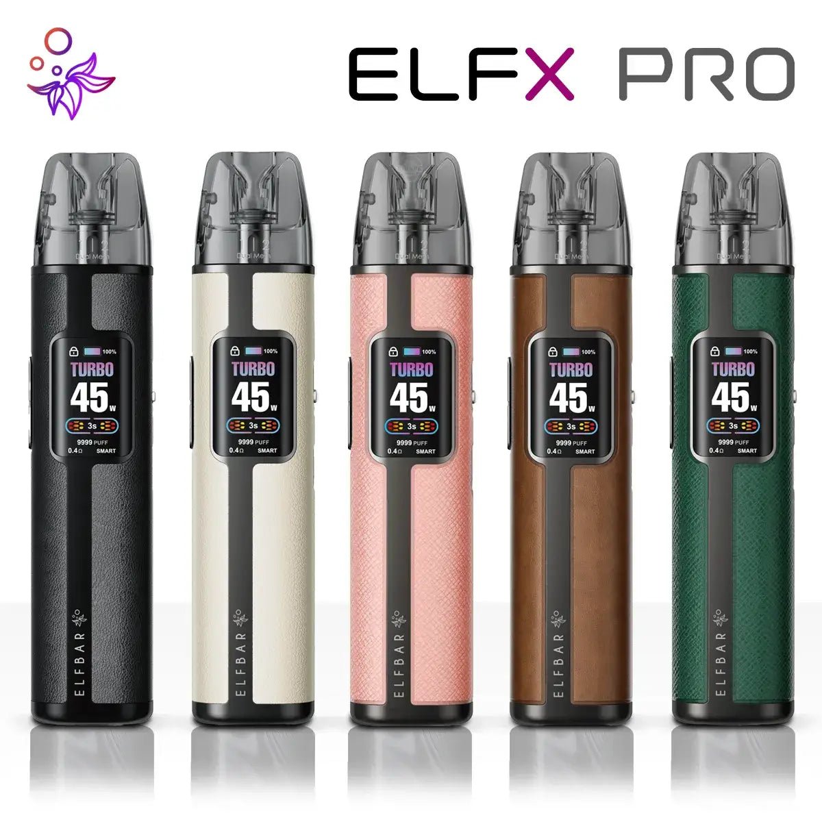 Elfbar ELFX Pro - 45W, 1200 mAh Akku & Dual Mesh Pods - Vapechamp.de