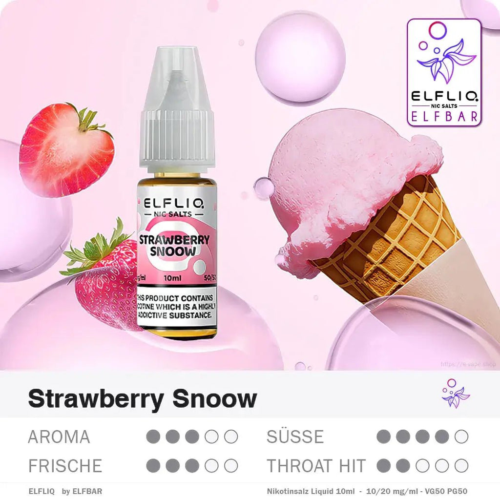 Elfbar Liquid ELFLIQ 10/20mg 10ml - Vapechamp.de