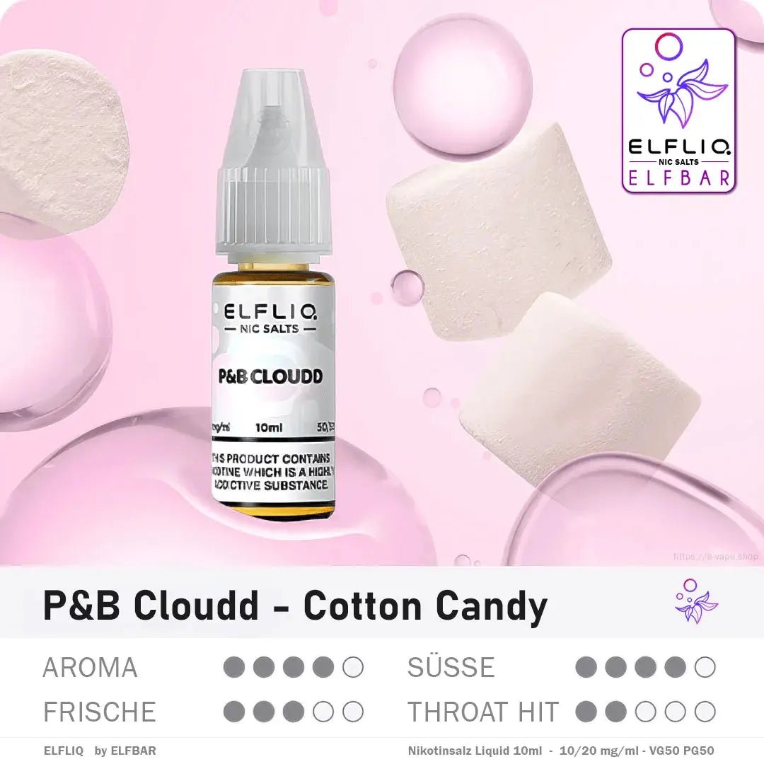 Elfbar Liquid ELFLIQ 10/20mg 10ml - Vapechamp.de