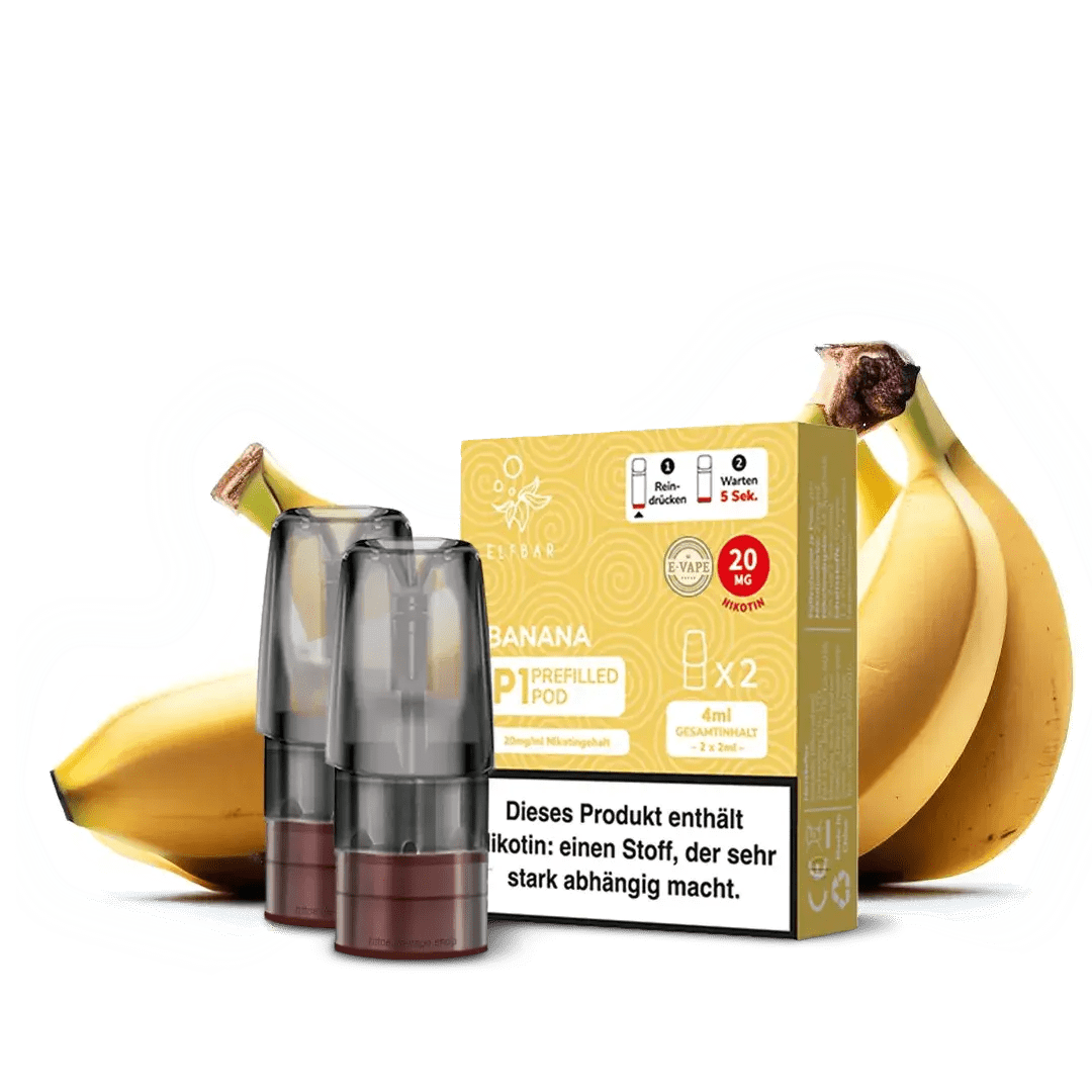 Elfbar Mate 500 2x Banana 20mg Pod - Vapechamp.de