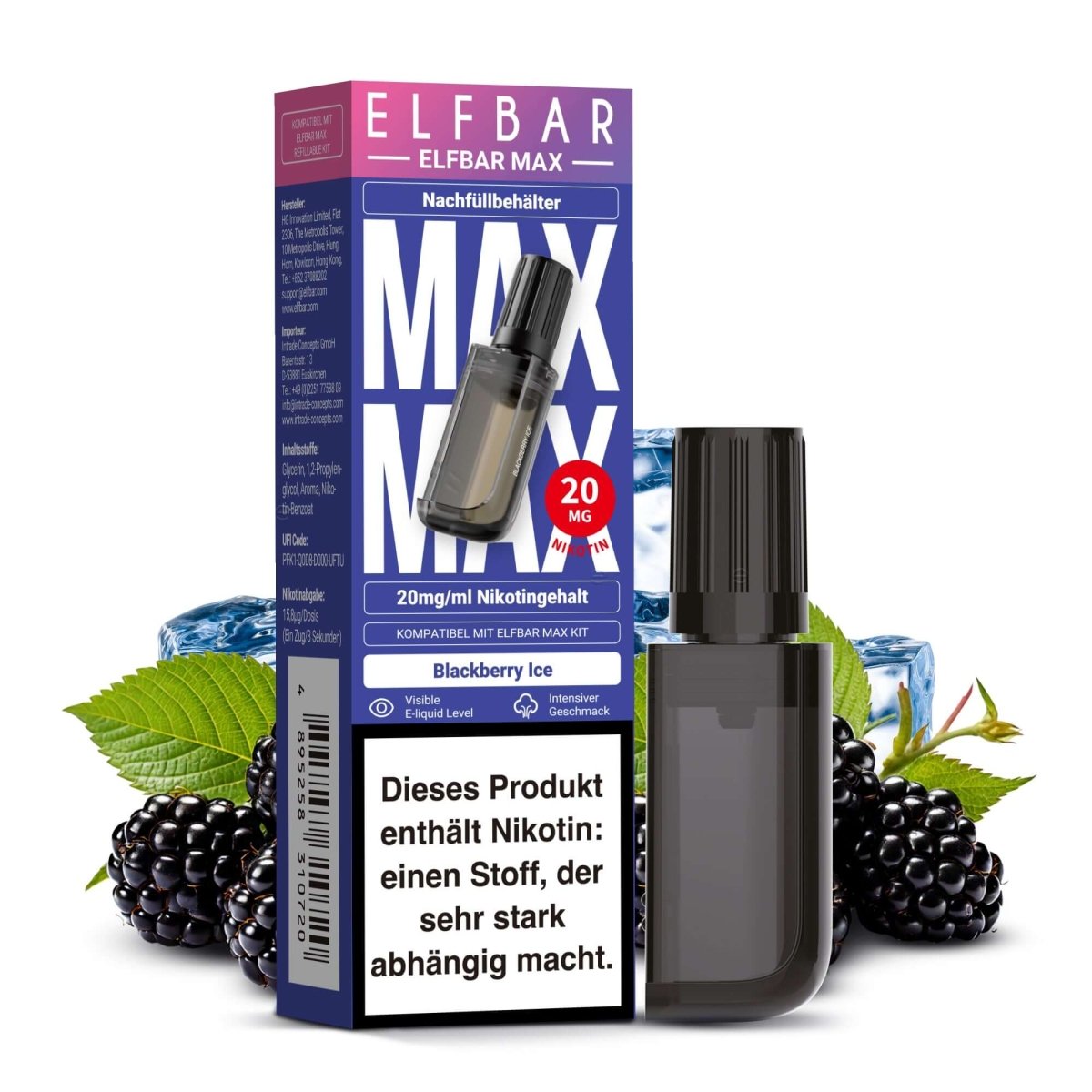 Elfbar Max Akkuträger & Liquid - Vapechamp.de