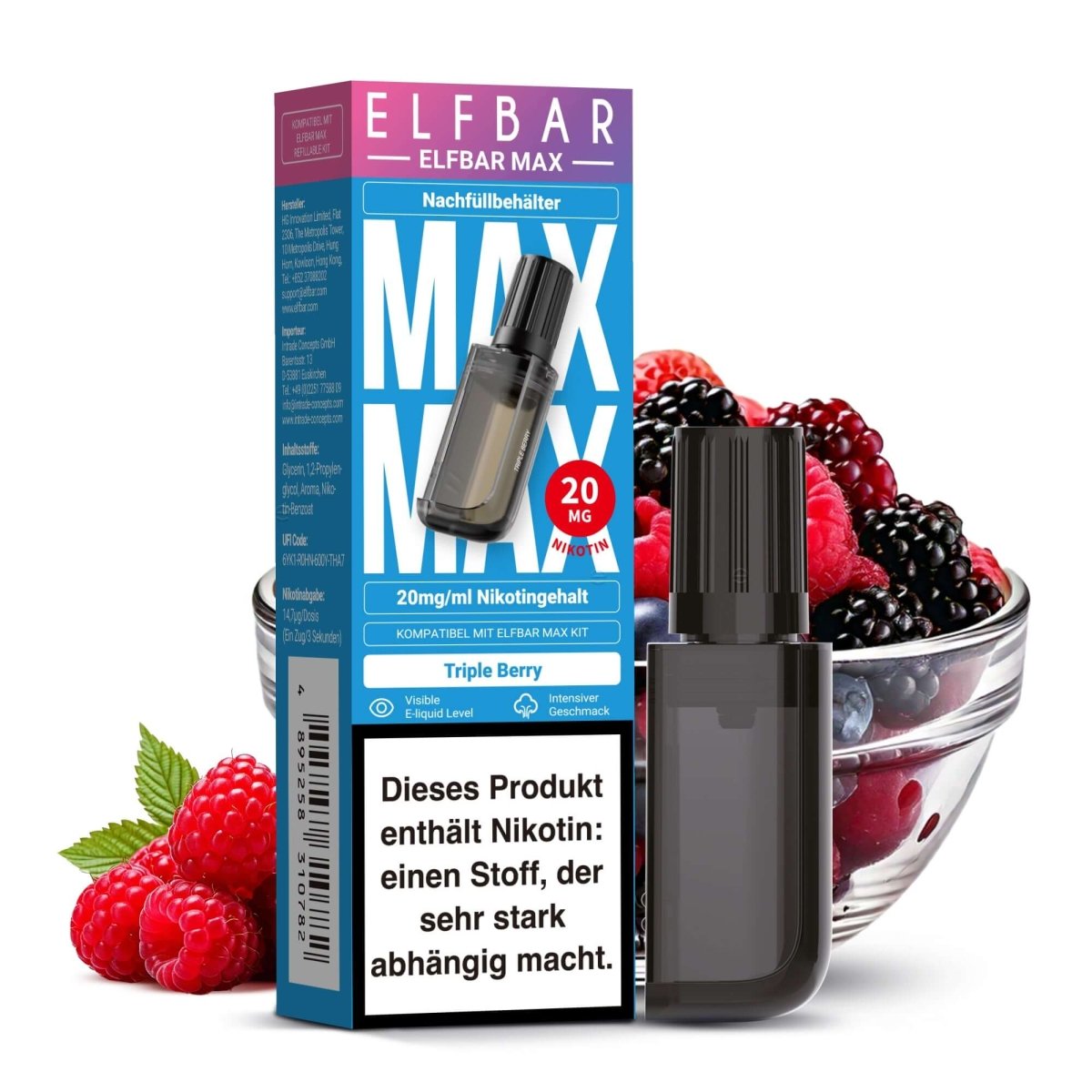 Elfbar Max Akkuträger & Liquid - Vapechamp.de