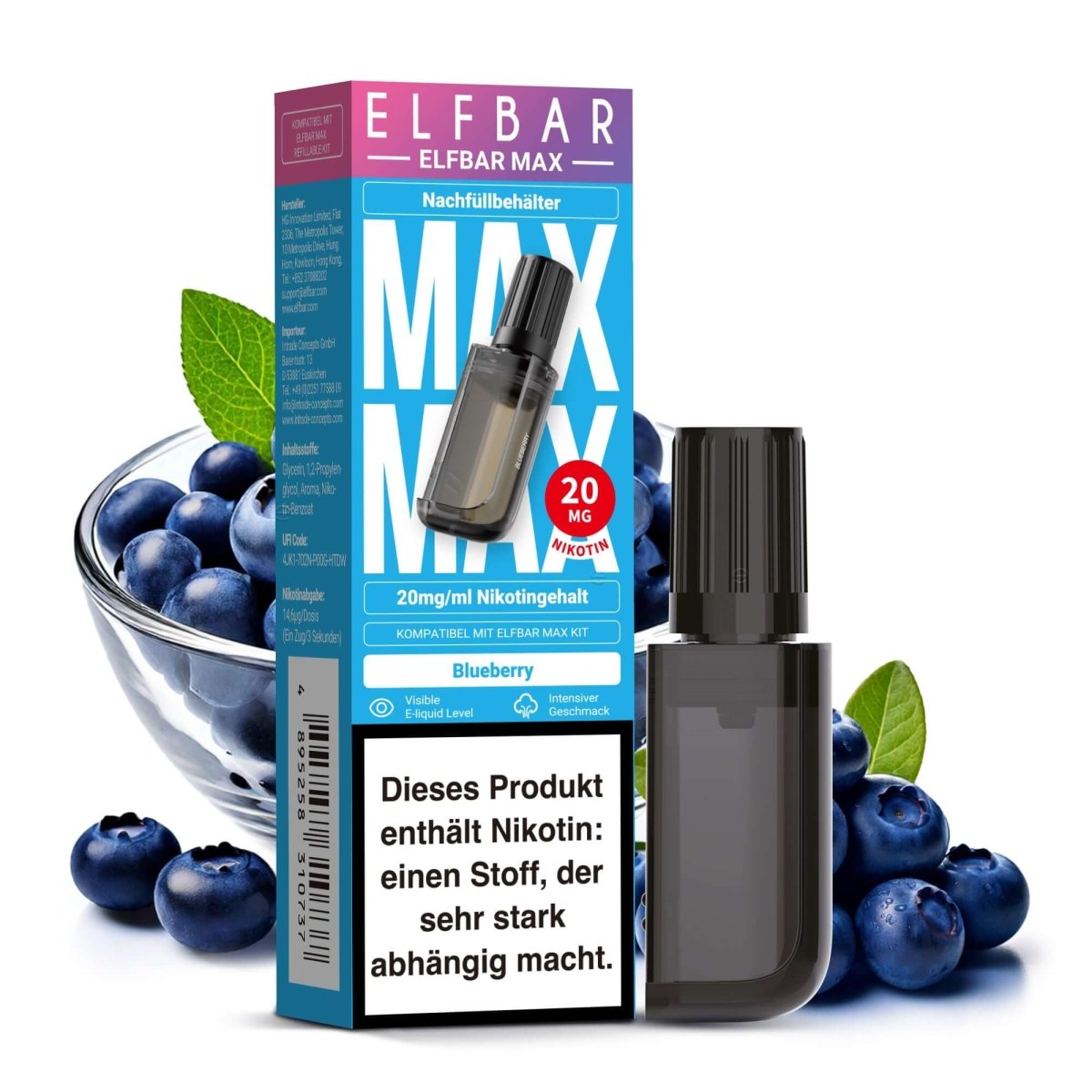 Elfbar MAX Pods & Liquid 3000 Zge erleben | Vapechamp.de Elfbar MAX Pods & Liquid 3000 Zge erleben | Vapechamp.de
