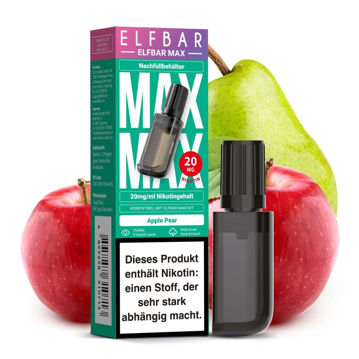 Elfbar MAX Liquid Pods einzeln kaufen - Elfbar600.Bayern | Vapechamp.de Elfbar MAX Liquid Pods einzeln kaufen - Elfbar600.Bayern | Vapechamp.de