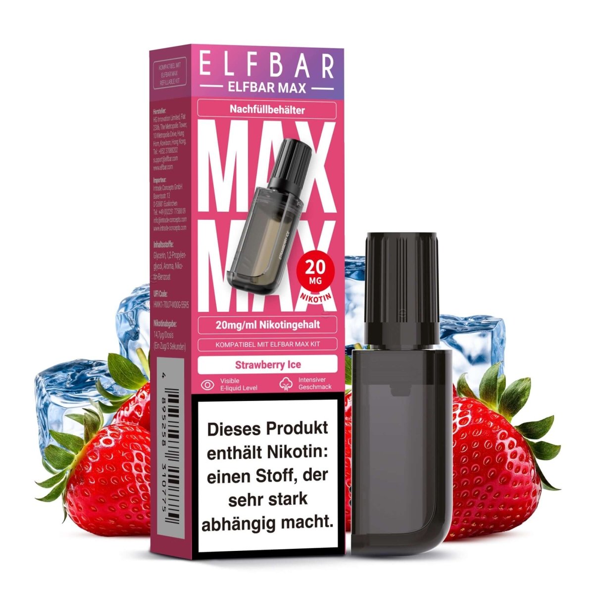 Elfbar Max Akkuträger & Liquid - Vapechamp.de