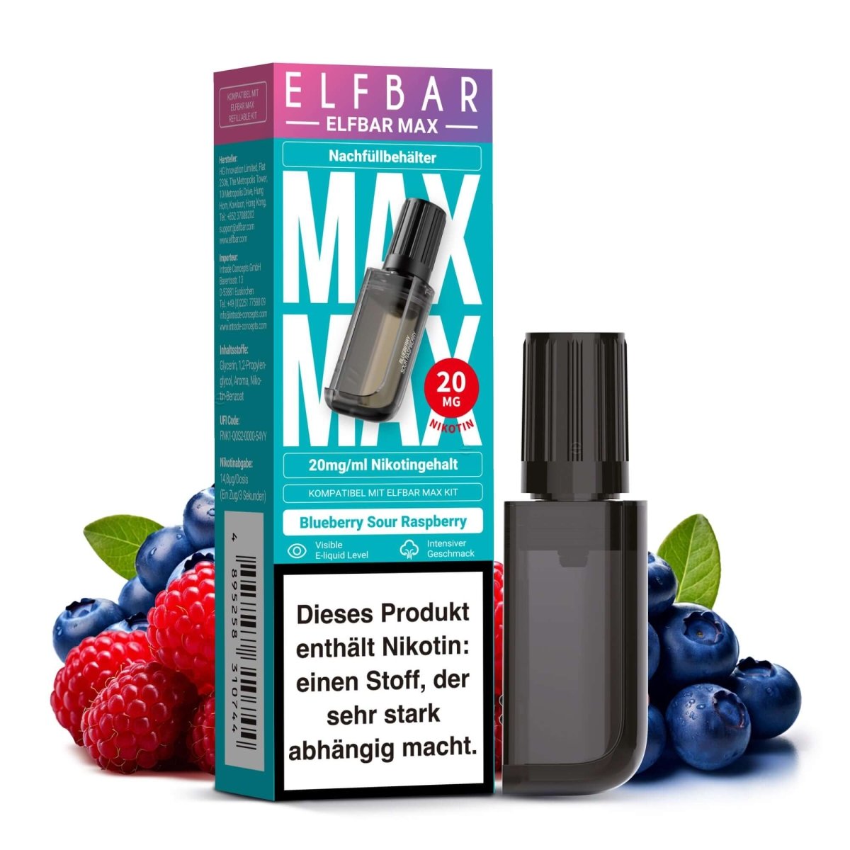 Elfbar Max Akkuträger & Liquid - Vapechamp.de