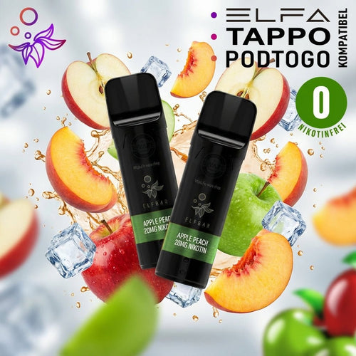 Elfbar Pods ELFA Nikotinfrei 0 mg/ml 2 Stk