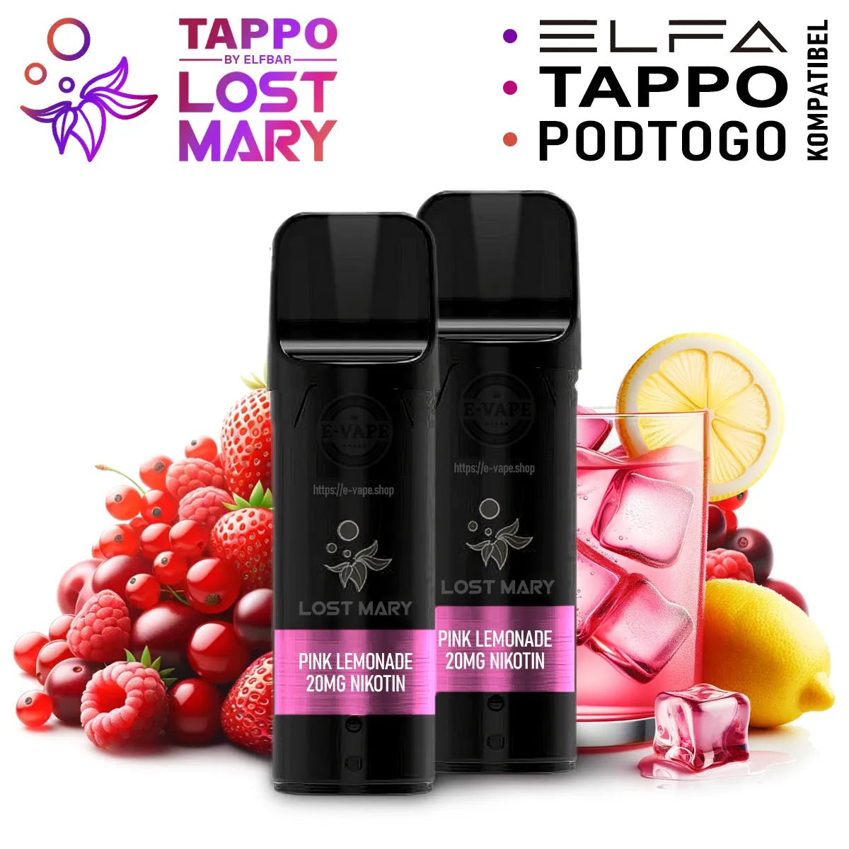 Elfbar Pods ELFA 20mg/ml Nikotin 2 Stk. - Vapechamp.de