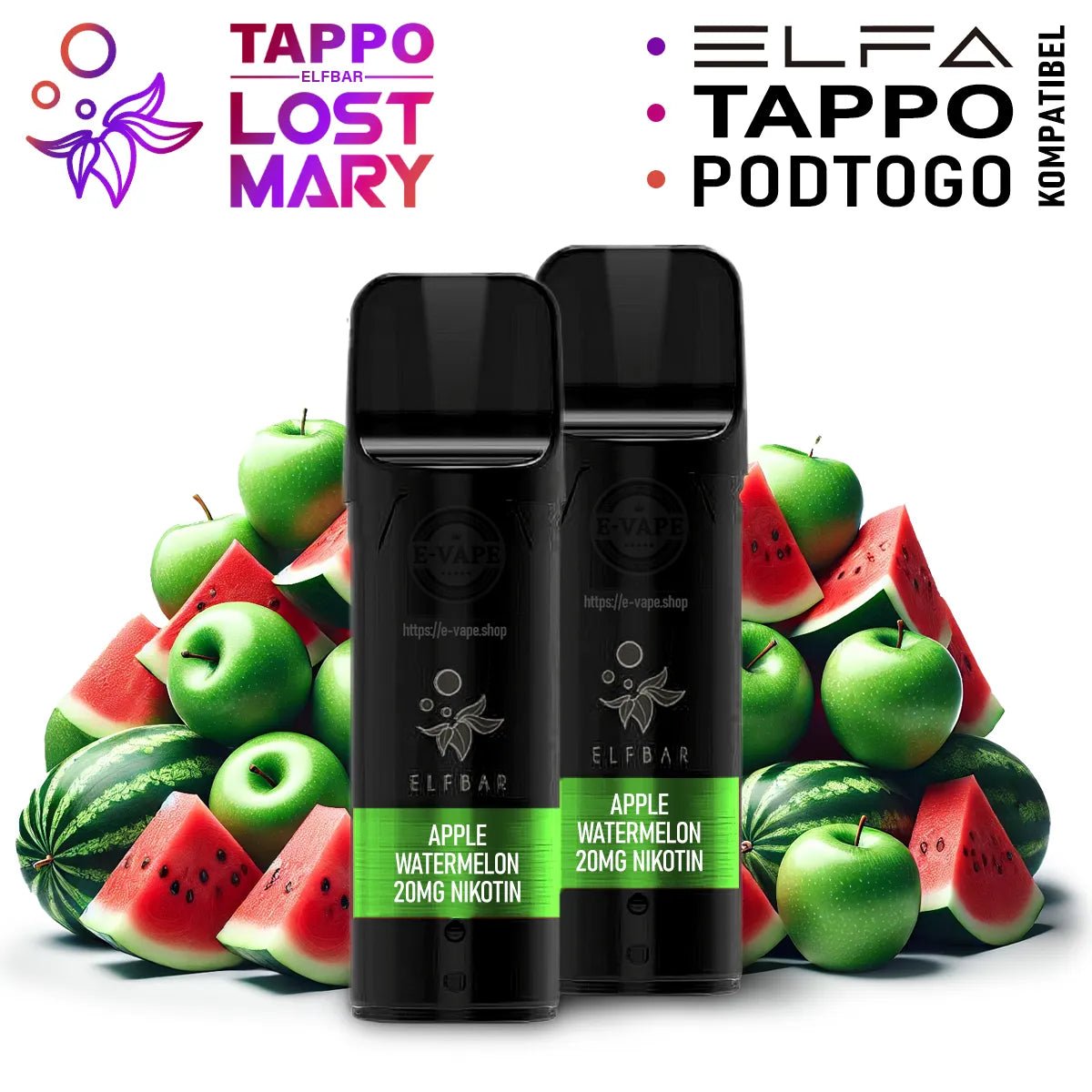 Elfbar Pods ELFA 20mg/ml Nikotin 2 Stk. - Vapechamp.de