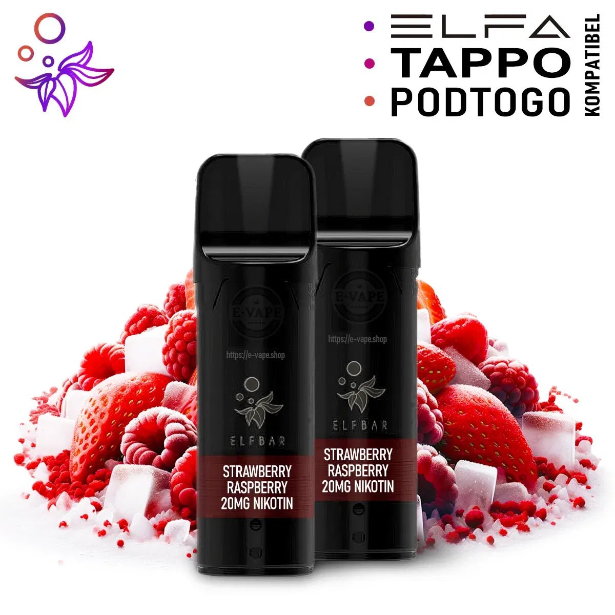 Elfbar Pods ELFA 20mg/ml Nikotin 2 Stk. - Vapechamp.de