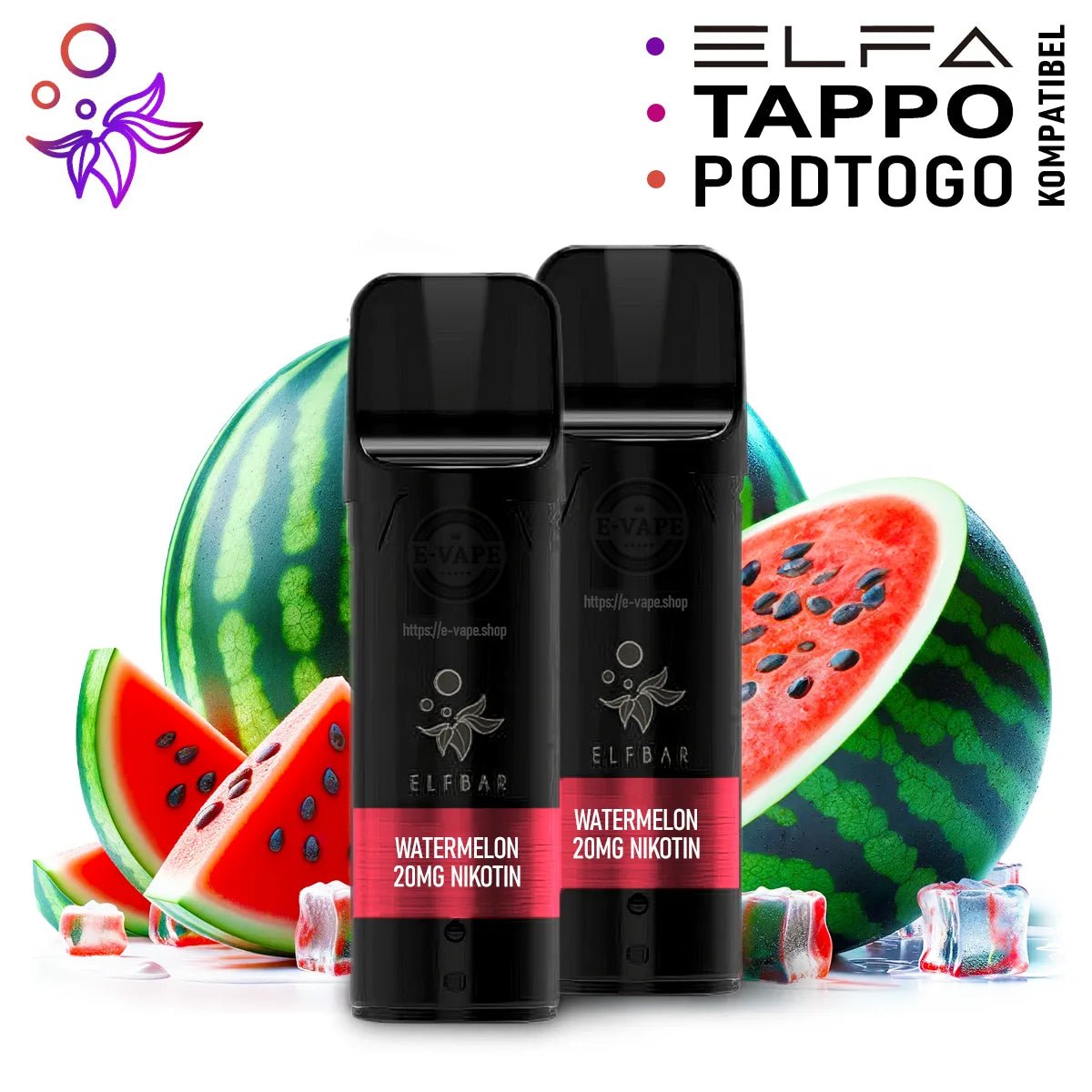 Elfbar Pods ELFA 20mg/ml Nikotin 2 Stk. - Vapechamp.de