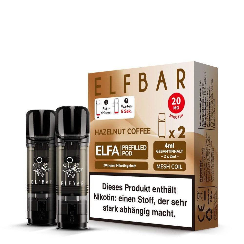 Elfbar Pods ELFA 20mg/ml Nikotin 2 Stk. - Vapechamp.de