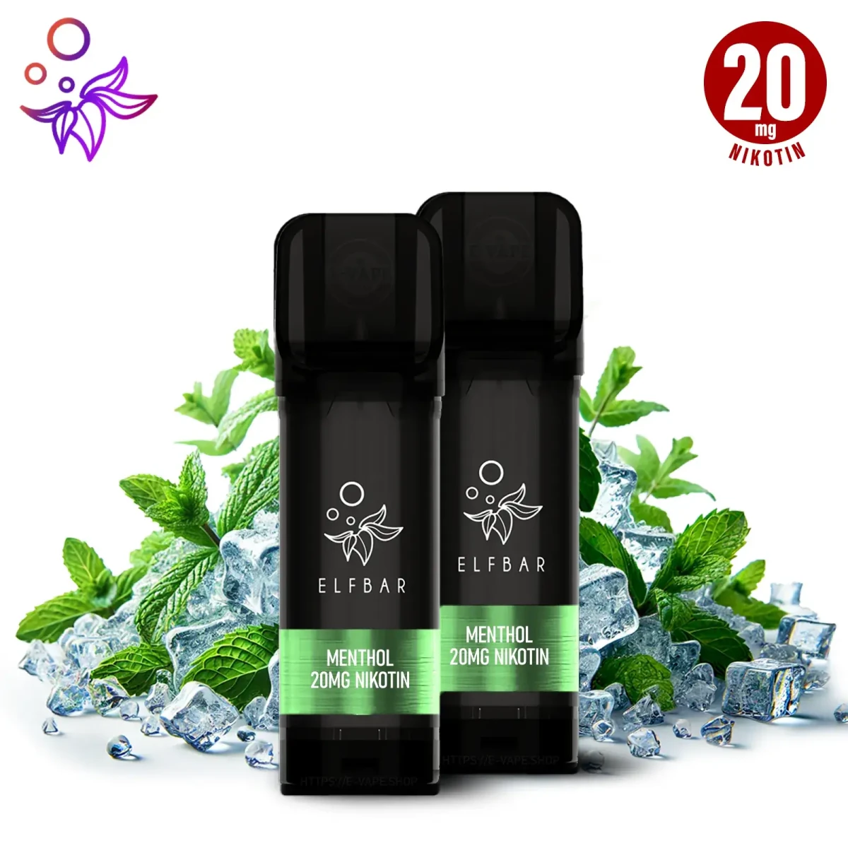 Elfbar Pods ELFA 20mg/ml Nikotin 2 Stk. - Vapechamp.de